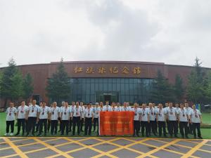 （红培2023098）中铁上海局党委在我中心开展主题教育实地践学活动