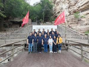 (红培2025163）航空工业一飞院在我中心开展“红旗渠精神”专题培训活动，取得圆满成功